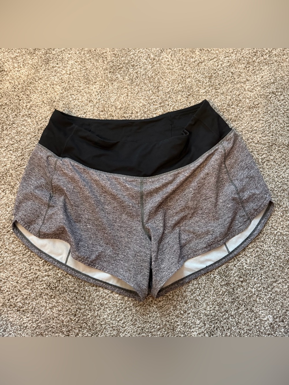 lululemon speed up shorts 4” inseam